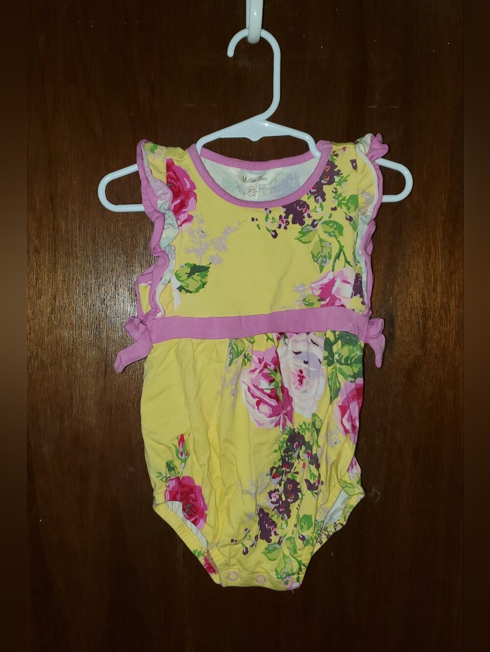 Matilda Jane Sunlit Flowers Romper Sz 12-18 Months